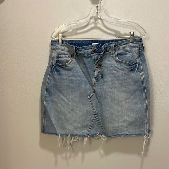 𝅺OLD Navy woman’s blue jean denim skirt - Picture 1 of 11